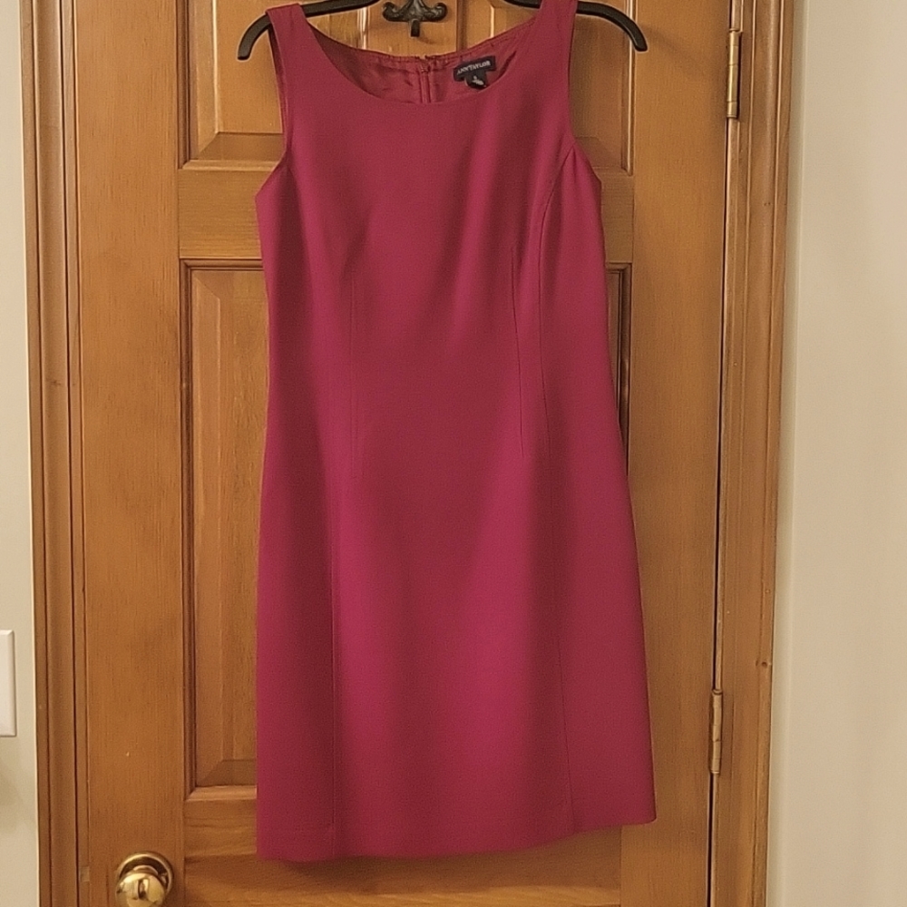 Burgundy Ann Taylor Dress Size 6
